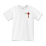 School Apple Palmetto Moon Pocket Print T-Shirt