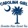 Blue Carolina Girl Sweeter than Sweet Tea