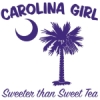 Purple Carolina Girl Sweeter than Sweet Tea