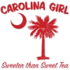 Red Carolina Girl Sweeter than Sweet Tea